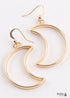 Boho Earrings, RH Dangle Earrings, Heart Loop